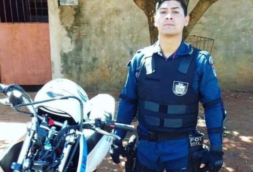 Policial militar morto na madrugada deste domingo (dia 10). (Foto: Robertinho/Maracaju Speed).