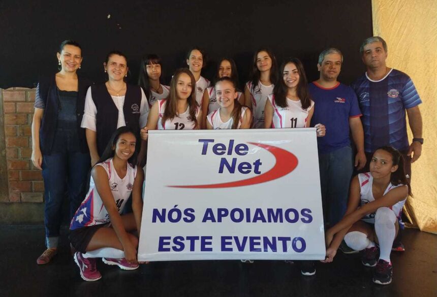 Vicente Pallotti agradece e parabeniza atletas de Voleibol Feminino nos Jogos Escolares da Juventude