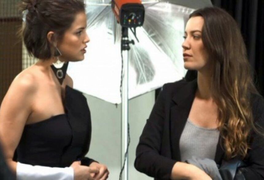 Josiane e Fabiana em "A dona do pedaço" Foto: Rede Globo/Reprodução