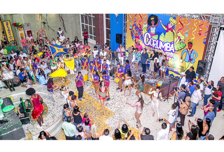 Lançamento do carnaval corumbaense ocorreu no dia 24. Foto: Renê Márcio Carneiro/PMC