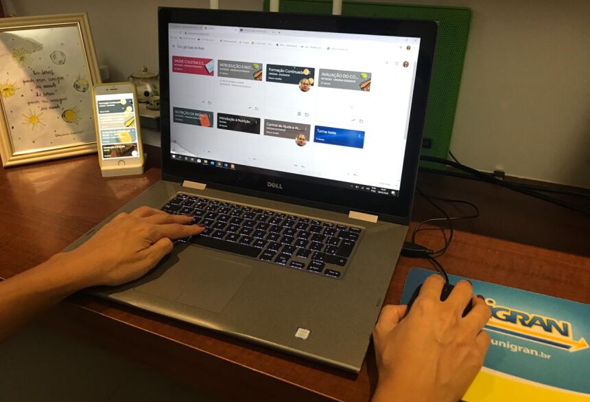 UNIGRAN utiliza plataforma do Google Classroom para continuar atividades acadêmicas