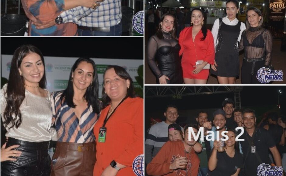 CONFIRA 04 galerias de FOTOS de sábado e domingo do público, shows e rodeio dos 38 anos de VICENTINA