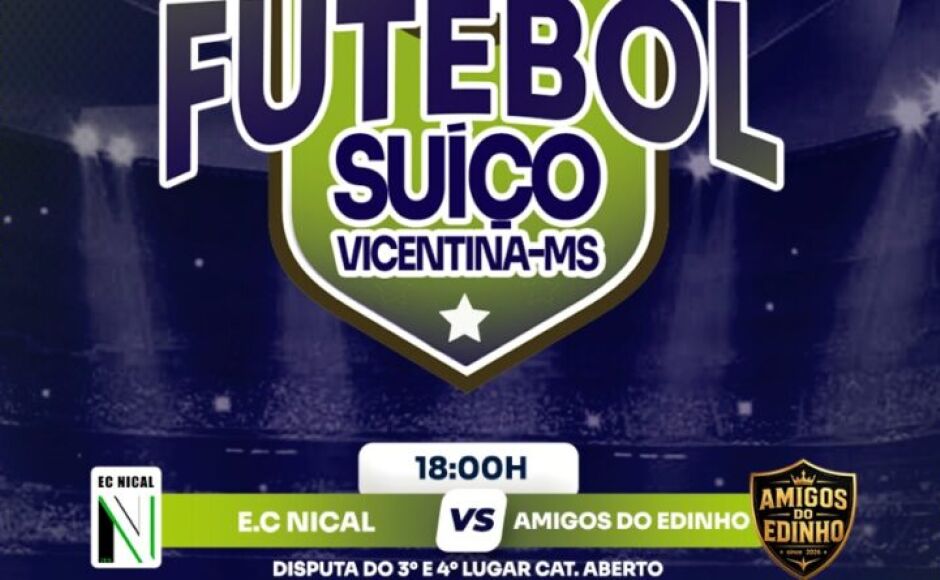 39 anos: Em Vicentina, programação de aniversário começa nesta quinta com final no futebol