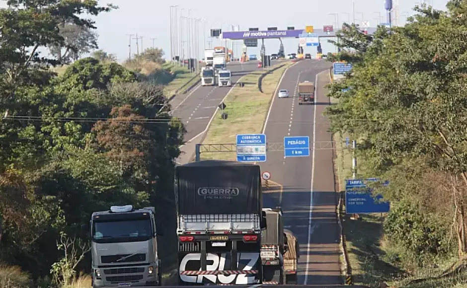 Motoristas podem ter até 93% de desconto nos pedágios da BR-163/MS; saiba como