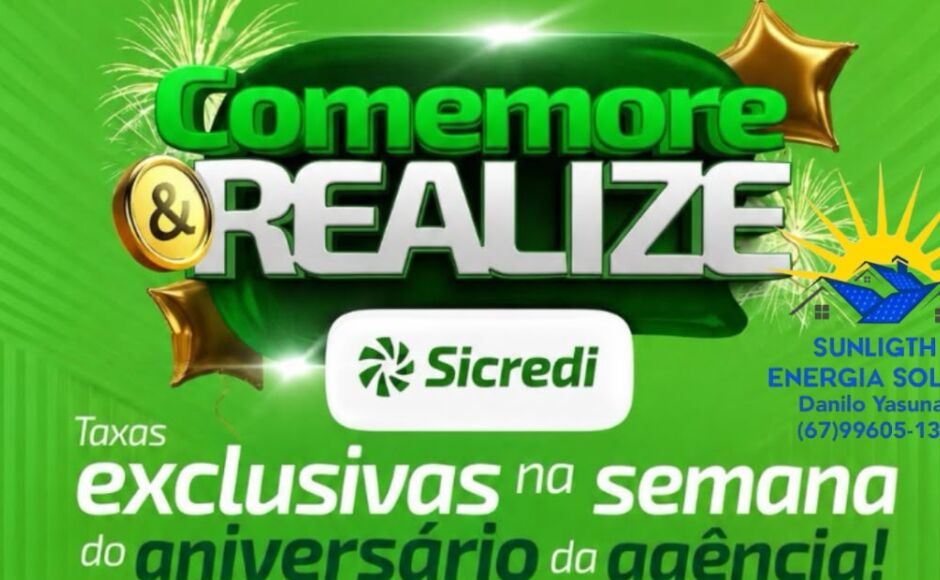 Sunligth promoverá plantão de vendas em frente ao Sicred em Fátima do Sul nos dias 3 e 4 de Agosto