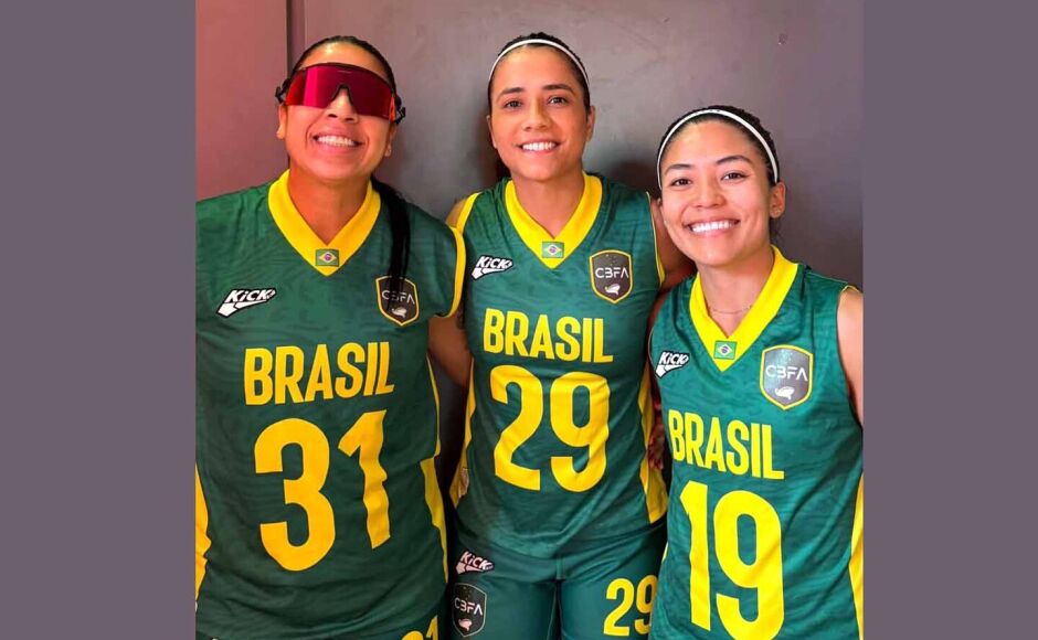 Atleta de Fátima do Sul representa o Brasil no Mundial de Flag Football em busca de vaga olímpica