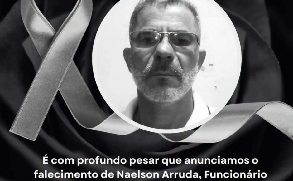 Com tristeza Jatei se despede do Naelson funcionário da prefeitura