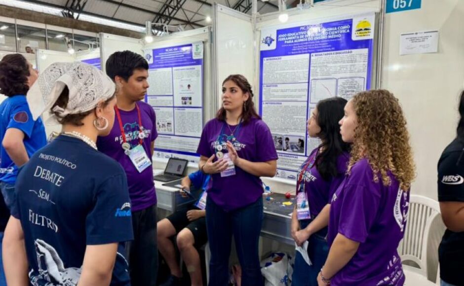 Estudantes da Rede Estadual e do Clube de Ciências do Bioparque são premiados em evento científico
