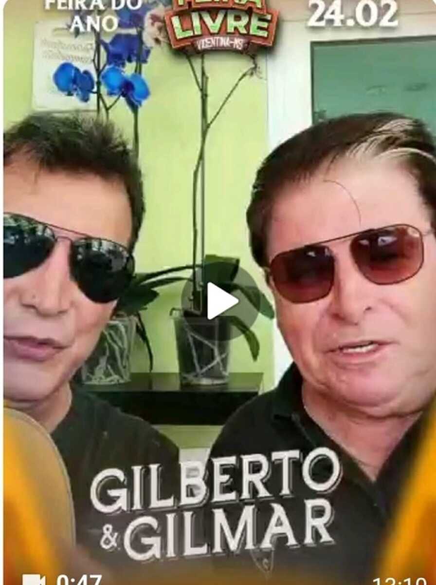 Gilberto e Gilmar abrem os shows de 2023 da Feira Livre mais famosa do ...