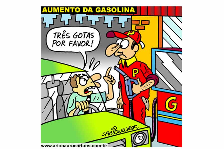 O preço da gasolina - Humordido