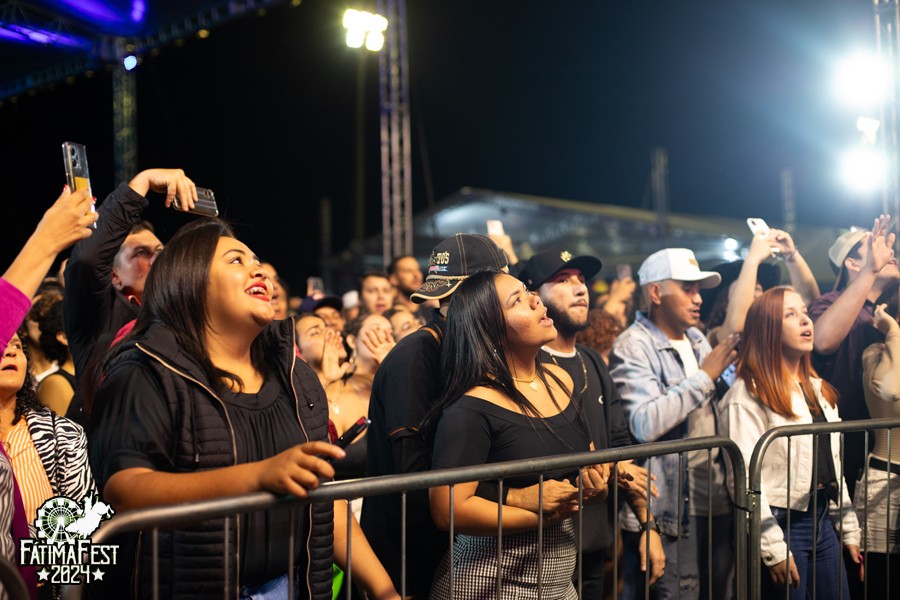 Confira a galeria 02 das FOTOS de sábado do Fátima Fest 2024 em Fátima