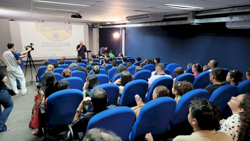 Secretário de Estado de Educação, Hélio Daher durante primeira edição do evento em 2023