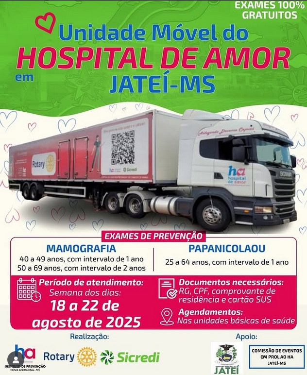JATEÍ - UNIDADE MÓVEL HOSPITAL DO AMOR