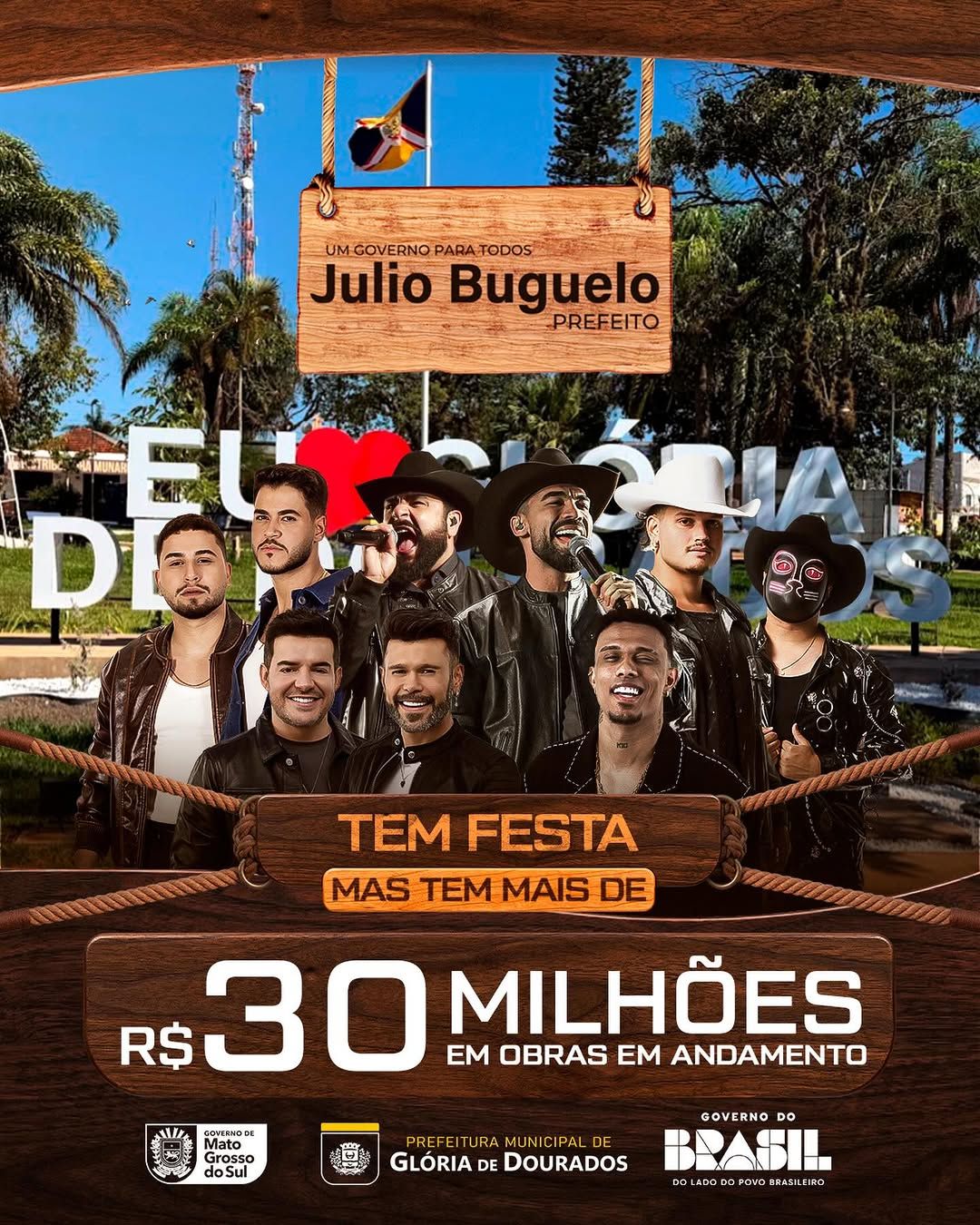 GLÓRIA DE DOURADOS - OBRAS