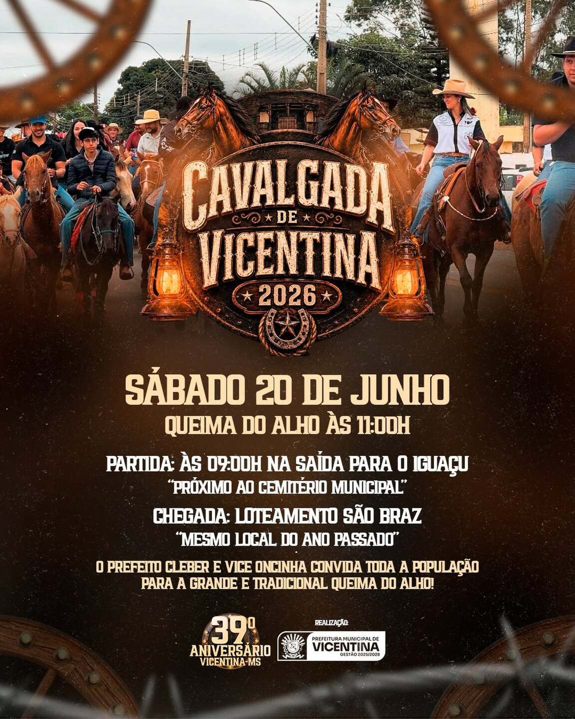 VICENTINA 39 ANOS - CAVALGADA